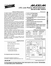 DataSheet MAX1113 pdf